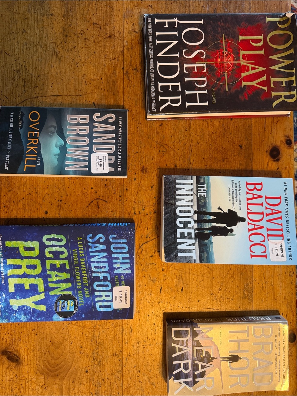 Book Bundle Assorted Paperback Books Set - All great reads!! 5 ea or 25 all